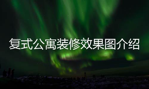 图介技巧复式复式效果装修装修公寓公寓绍